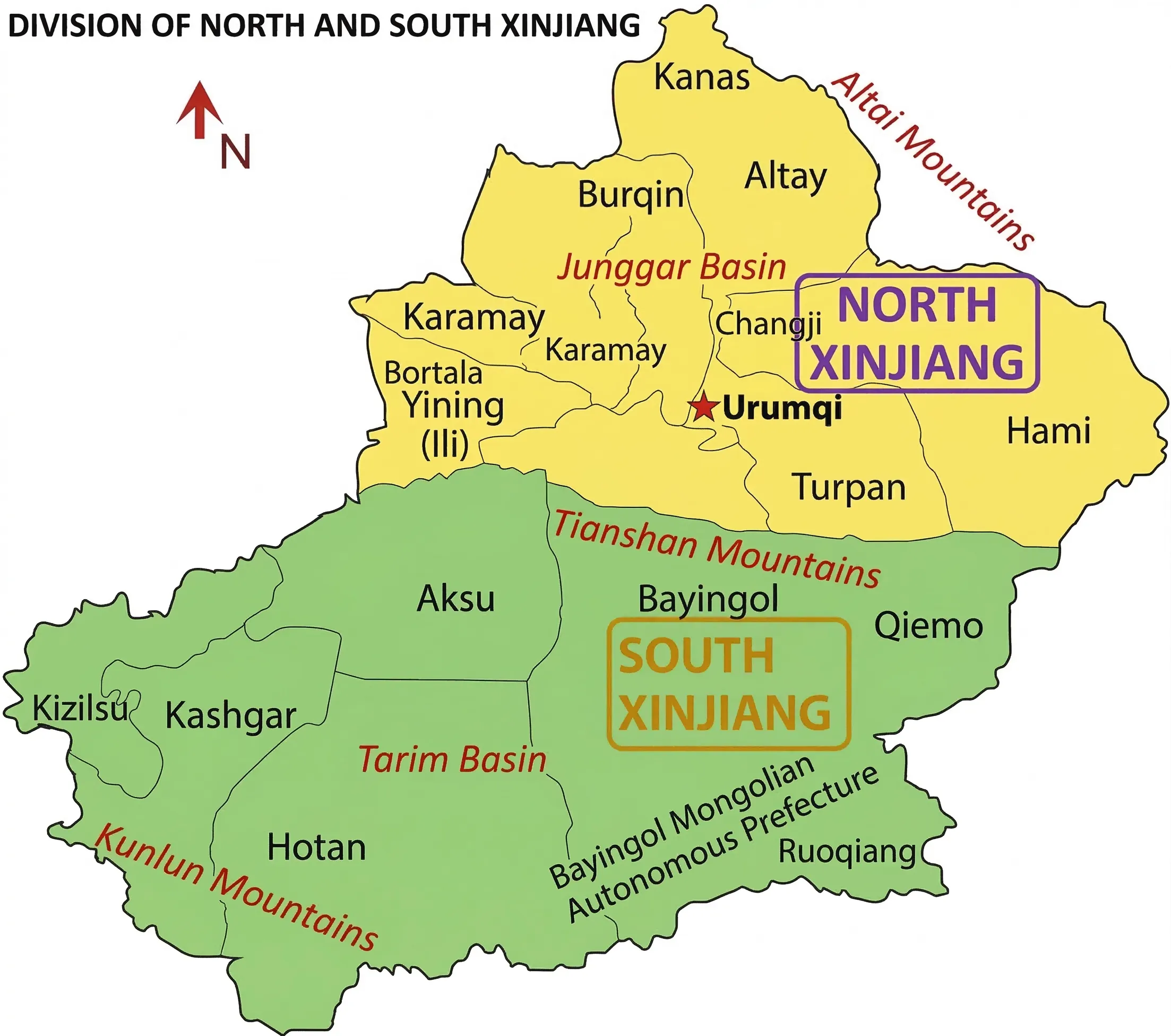 Map of North and South Xinjiang.webp